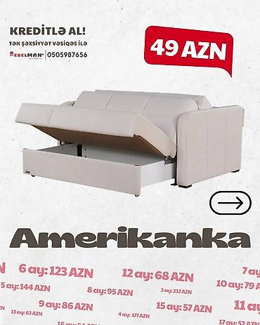 Divanlar: Divan-kravat, Yeni, Açılan, Bazalı, Parça, Şəhərdaxili pulsuz çatdırılma — 7