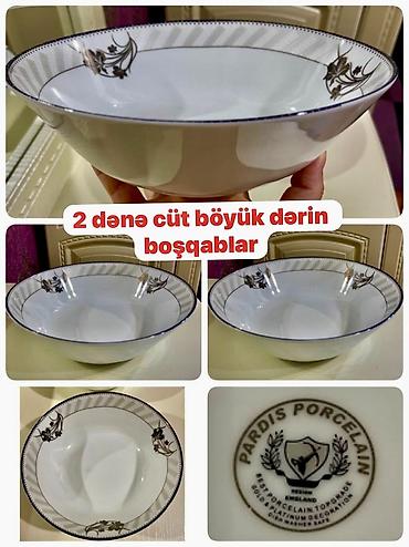cut bitkisi: Qırmızı kəsme naxışlı şirniyyat/qəlyanaltı qabları – 2 ədəd dəst - — 1