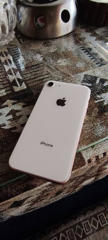 iphone 8plus qiymeti: IPhone 8, 64 GB, Matte Gold, Barmaq izi, Simsiz şarj