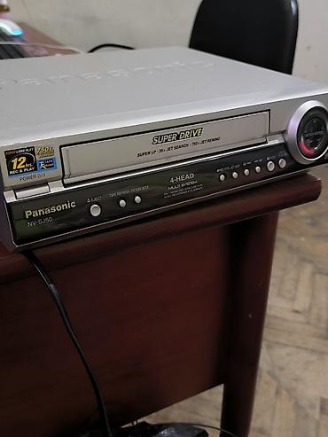 ТВ и видео: TAM İŞLƏK VƏZİYYƏTDƏ. Panasonic NV-SJ50 VHS video maqnitofonu Super — 2