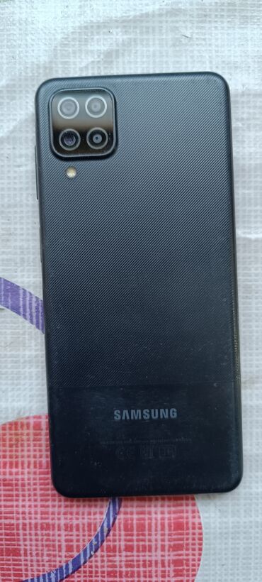 samsung e1225: Samsung Galaxy A12, 32 GB, rəng - Qara