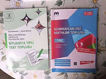 gitara satilir: Satılır: iki ədəd hazırlıq vəsaiti (tədris kitabı) Ümumi paket 22 — 1