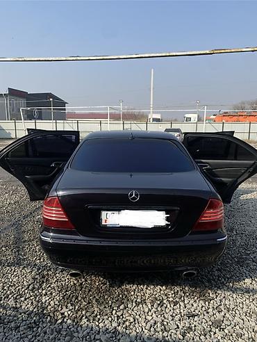 Mercedes-Benz: Mercedes-Benz S-Class: 2002 г., 5.8 л, Автомат, Бензин, Седан — 7