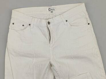 biała tiulowe spódniczka: Jeans, L (EU 40), condition - Good