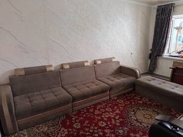 честер угловой диван: Ашкана үчүн жумшак бурчек, Колдонулган, Өзү алып кетүү, түсү - Саргыч боз