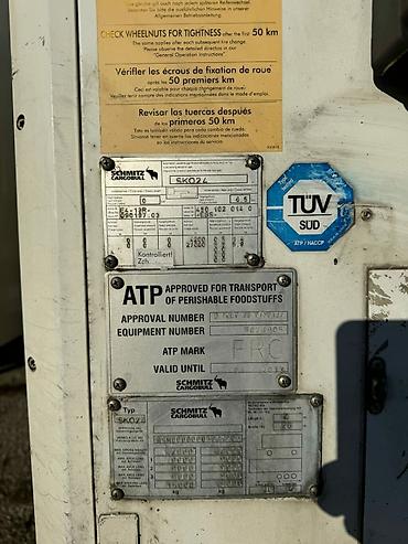 Прицепы и полуприцепы: Прицеп, Schmitz Cargobull, Холодильник, рефрижератор, от 12 т, Б/у — 2