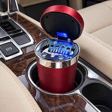 Nəqliyyat: Avtomobil üçün elektrik alışqanlı, LED işıqlı keramika külqabı — — 3