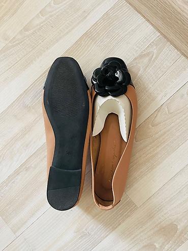 Босоножки, сандалии, шлепанцы: Босоножки, 36, Б/у, цвет - Бежевый, Самовывоз — 6