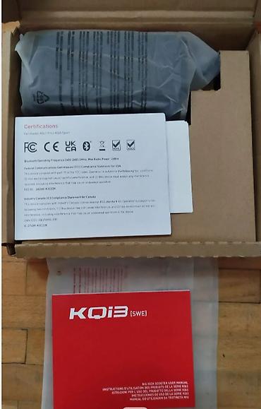 Trotineti, skejtbordovi i hoverbordovi: NIU Kick Scooter Kqi3 Sport-Domet 40km AKCIJA! ! ! CENA: Samo 300e — 4