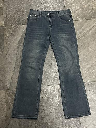 теплые джинсы: Джинсы bootcut размер M — 1