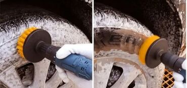 Drellər: Sarı rəng Ximcistka, avto yuma, xalça, mebel, aqlay və digər — 3