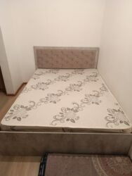 2 яростный кровать: Двуспальная кровать, С мягким изголовьем, длина - 200 см