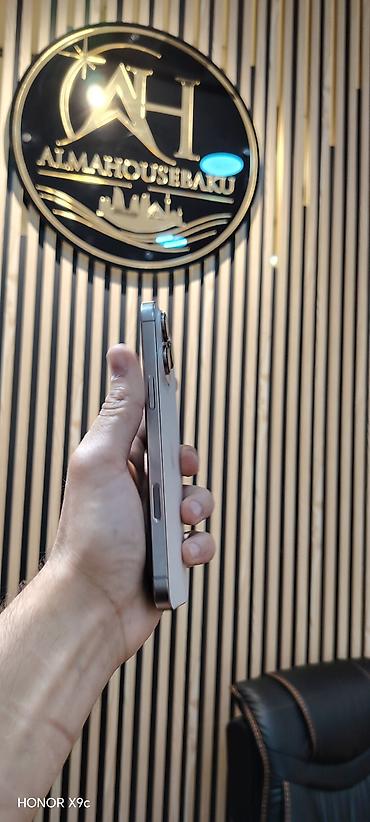 telefon iphone 6: IPhone 16 Pro Max, 256 GB, Desert Titanium, Face ID, Sənədlərlə, Zəmanət — 8