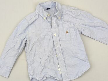 koszula z perełkami zara: Shirt 3-4 years, condition - Very good, pattern - Monochromatic, color - Light blue