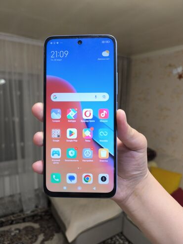 Мобильные телефоны: Xiaomi, Redmi 12, Б/у, 128 ГБ, цвет - Голубой, 2 SIM