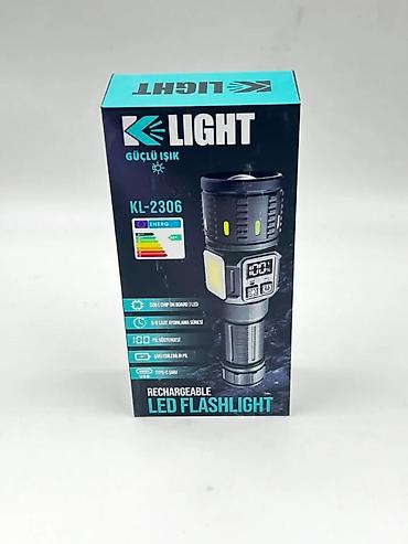 bra lampa: Fənər əl Türkiyə KL-2036 Yüksək parlaqlıq LED işıqlandırma: KLight — 6