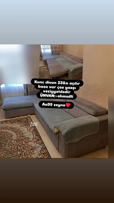 Divanlar: Künc divan