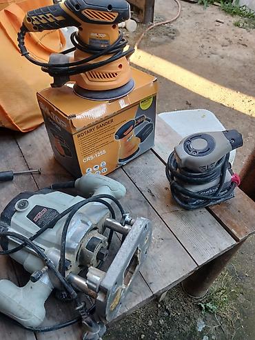 islenmis direl: Ağac emalı üçün elektrik alətləri dəsti - Rotary Sander: VikTop — 1