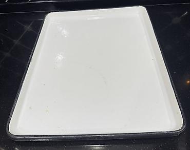 almaz qırqovul: Metal servis podnosu sovetin yeni - Material: emal örtüklü metal - — 2
