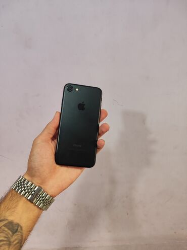 iphone 7 işlenmiş qiymeti: IPhone 7, 256 GB, Black Titanium, Barmaq izi