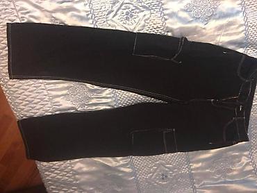 klassik salvar: Bol kəsim Şalvar, Zara, XL, rəng - Qara — 2