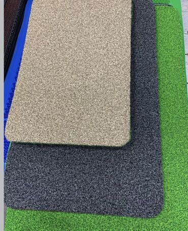 резиновый дорожка: Придверный коврик Прямоугольный, цвет - Серый