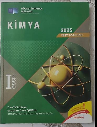 kimya iş dəftəri: Kimya 11-ci sinif, Ünvandan götürmə — 1