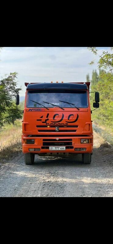 Аренда самосвала: Самосвал КАМАЗ 6x4 (оранжевый, серия «400») - Тип: тяжелый самосвал — 4