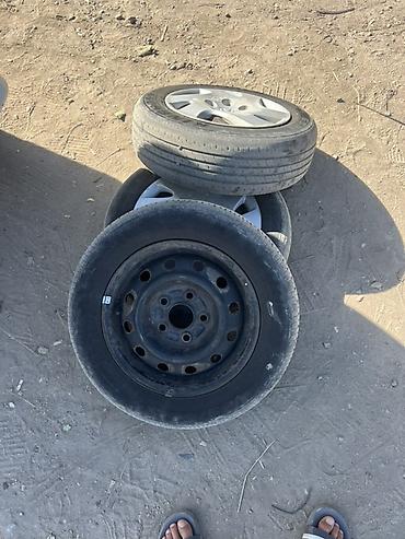 т 28 х4: Дөңгөлөктөр монтажда 185 / 60 / R 14, Жай, Колдонулган, Комплект, Жеңил унаалар, Темир, тешиктери - 4 — 4