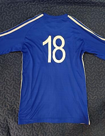Futbolkalar: Futbolka, Adidas, S, rəng - Mavi — 2