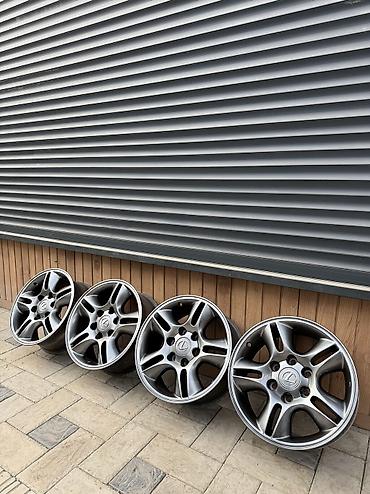 Литые Диски R 17 Lexus, Комплект, отверстий - 6, Б/у