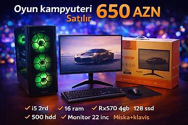 f 22: Oyun kompüteri – tam set Qiymət: 650 AZN Texniki xüsusiyyətlər: - — 1