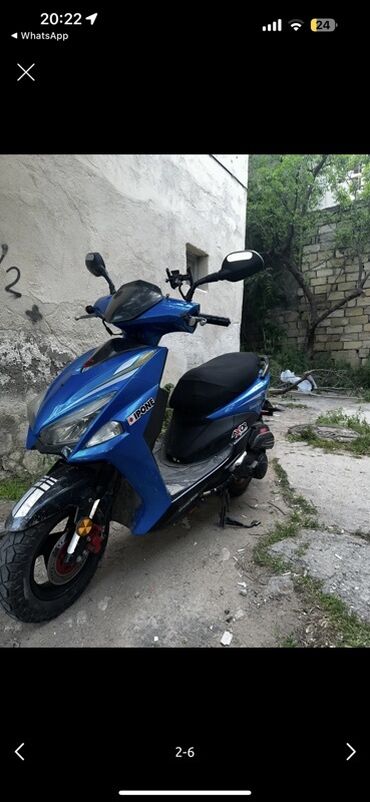 электроскутер купить в баку: - Grand moto, 125 см3, 2024 год, 1 км