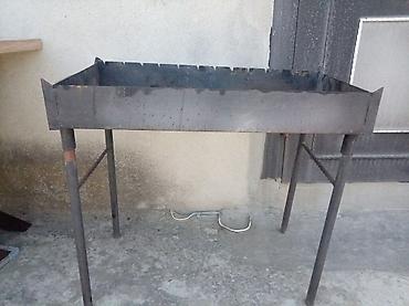 komur satisi: Sadə quruluş, möhkəm metal, tez yığılıb-sökülür; həyət, bağ, piknik və — 1