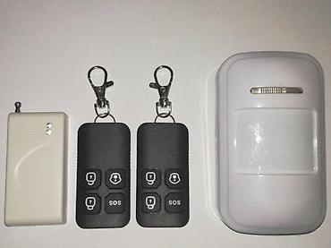 apple 11: Bežični kućni alarmni sistem sa auto-dial funkcijom Komplet sadrži: - — 3