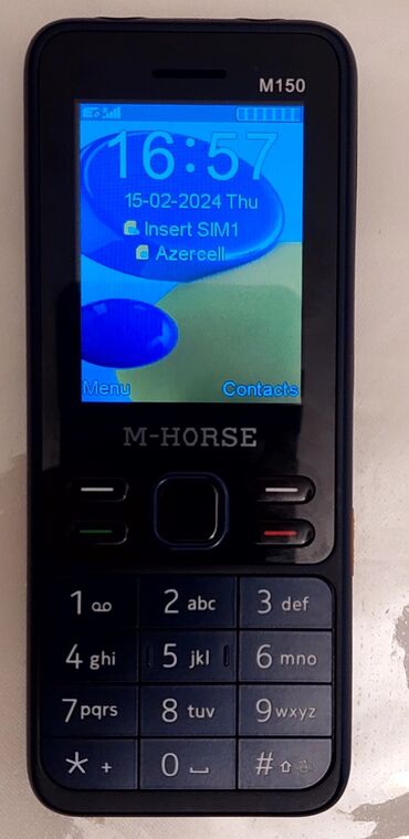 Digər mobil telefonlar: M-horse 150 modeli̇. Pnobkalı telefon. Təci̇li̇ satılır. internetə