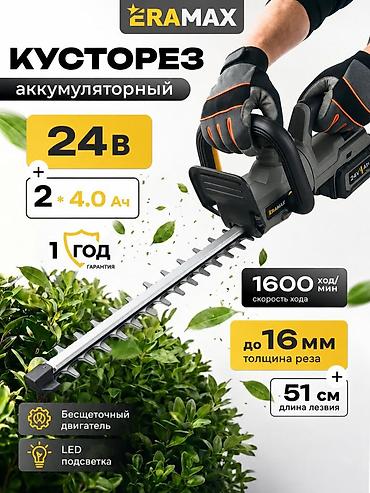 ножницы для кустов: Аккумуляторные кусторезы/ножницы по живой изгороди ERАMAX Доставка по — 1