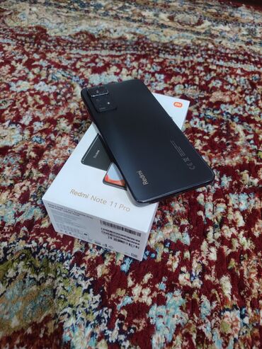 Xiaomi: Xiaomi, Redmi Note 11 Pro, Б/у, 128 ГБ, цвет - Черный, 2 SIM