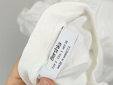 spodenki jeansowe pull: Bershka, T-shirt damski, rozmiar S — 4