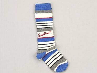 skarpety w norweskie wzory: Knee-socks, 22–24, condition - Perfect