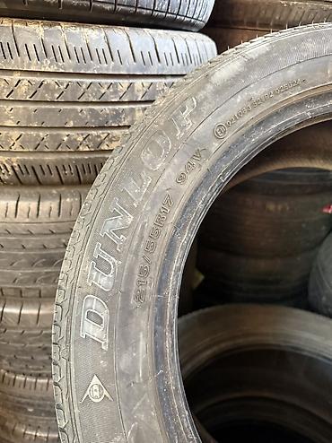 50: Шины 215 / 55 / R 17, Лето, Б/у, Пара, Легковые, Япония, Dunlop — 3
