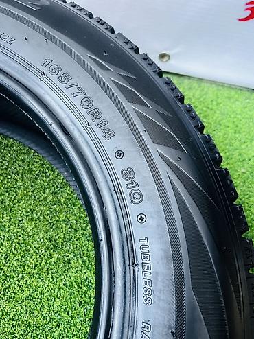 8 4: Шины 165 / 70 / R 14, Зима, Б/у, Комплект, Легковые, Япония, Bridgestone — 6