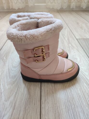 сапоги зимние женские натуральная кожа натуральный мех распродажа: Детские зимние сапожки, цвет нежно-розовый.Производство Корея 27