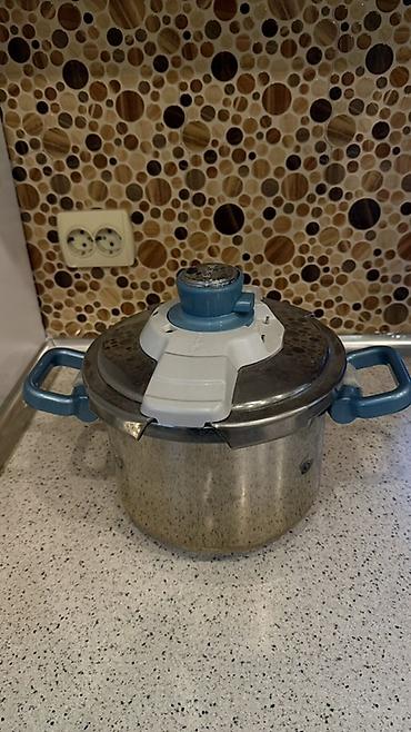 paxla: Qazan, rəng - Mavi, Paslanmayan polad, Tefal — 3