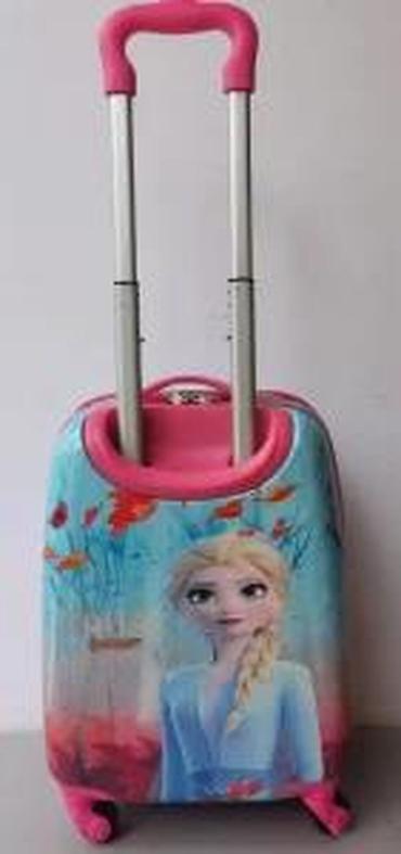 Rančevi, torbe i koferi: Dečji kofer na točkiće – Disney Frozen (Elsa) - Tvrda školjka sa — 13