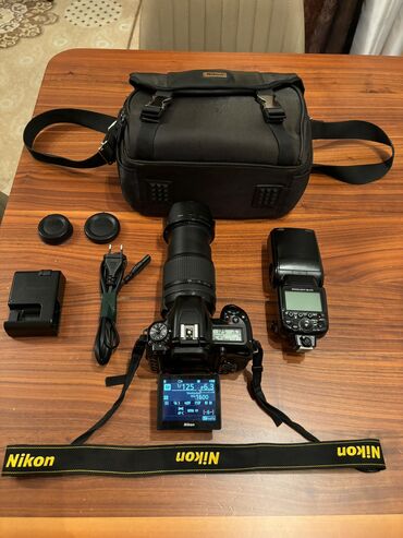 Fotokameralar: NIKON D7500 kit 18 - 140 mm VR LENS FLASH ( Speedlight ) SB - 910