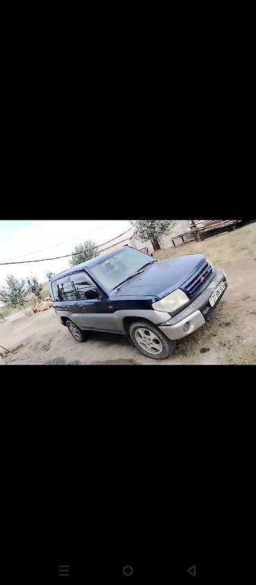 Mitsubishi: Mitsubishi Pajero IO – kompakt 4x4 SUV Xüsusiyyətlər: - Kuzov: 5 — 4