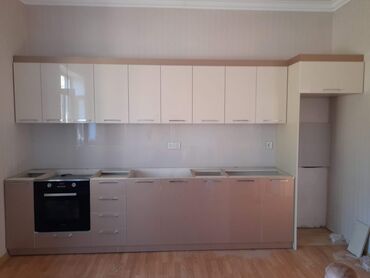 Sifarişlə mətbəx mebeli: Sifarişlə mətbəx dəsti, Özü çəkən petlələr, Sadə laminat, Kredit yoxdur, Pulsuz çatdırılma, Rayonlara çatdırılma — 2