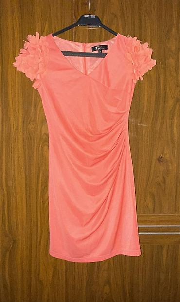 saray ş: Xanımlar üçün zərif mini don – şaftalı/korall rəngi - Model: qısa — 2