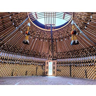 Продажа юрт: Продажа юрты, Каркас Деревянный, 100 баш, Диаметр: 7 метров — 10